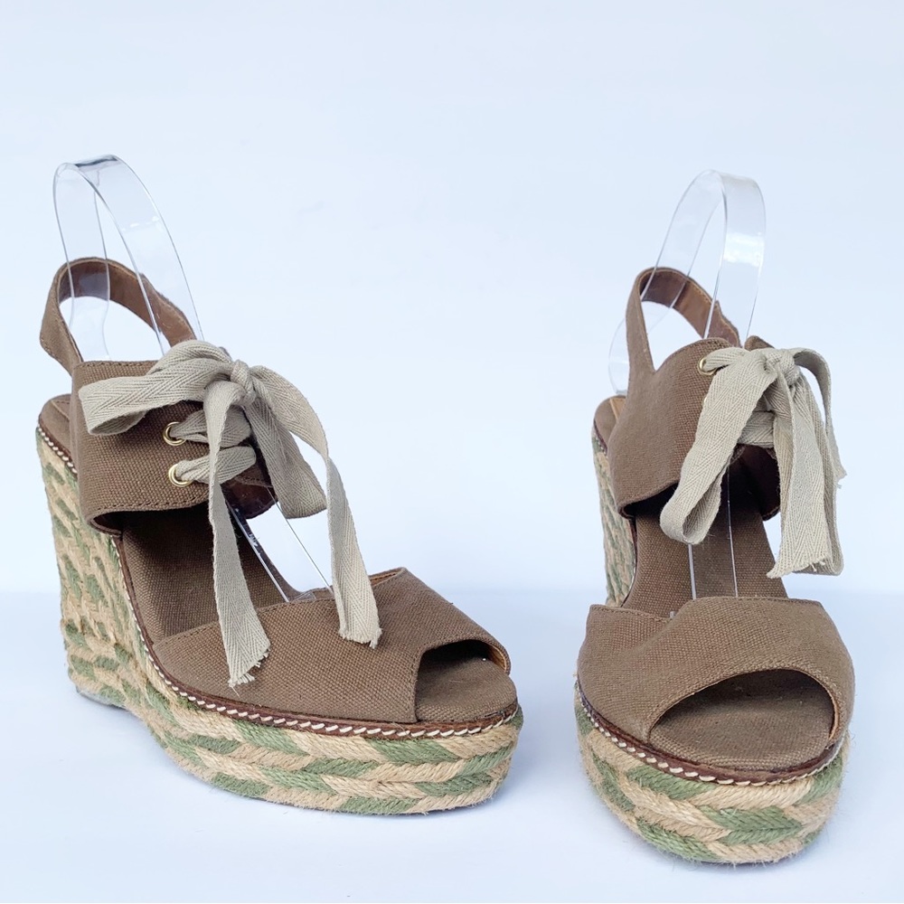 TORY BURCH LINKEY HIGH WEGDE ESPADRILLE